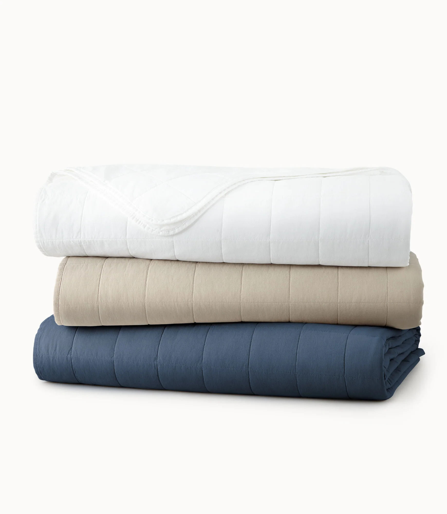 4 Square Quilted Coverlet - Image 2