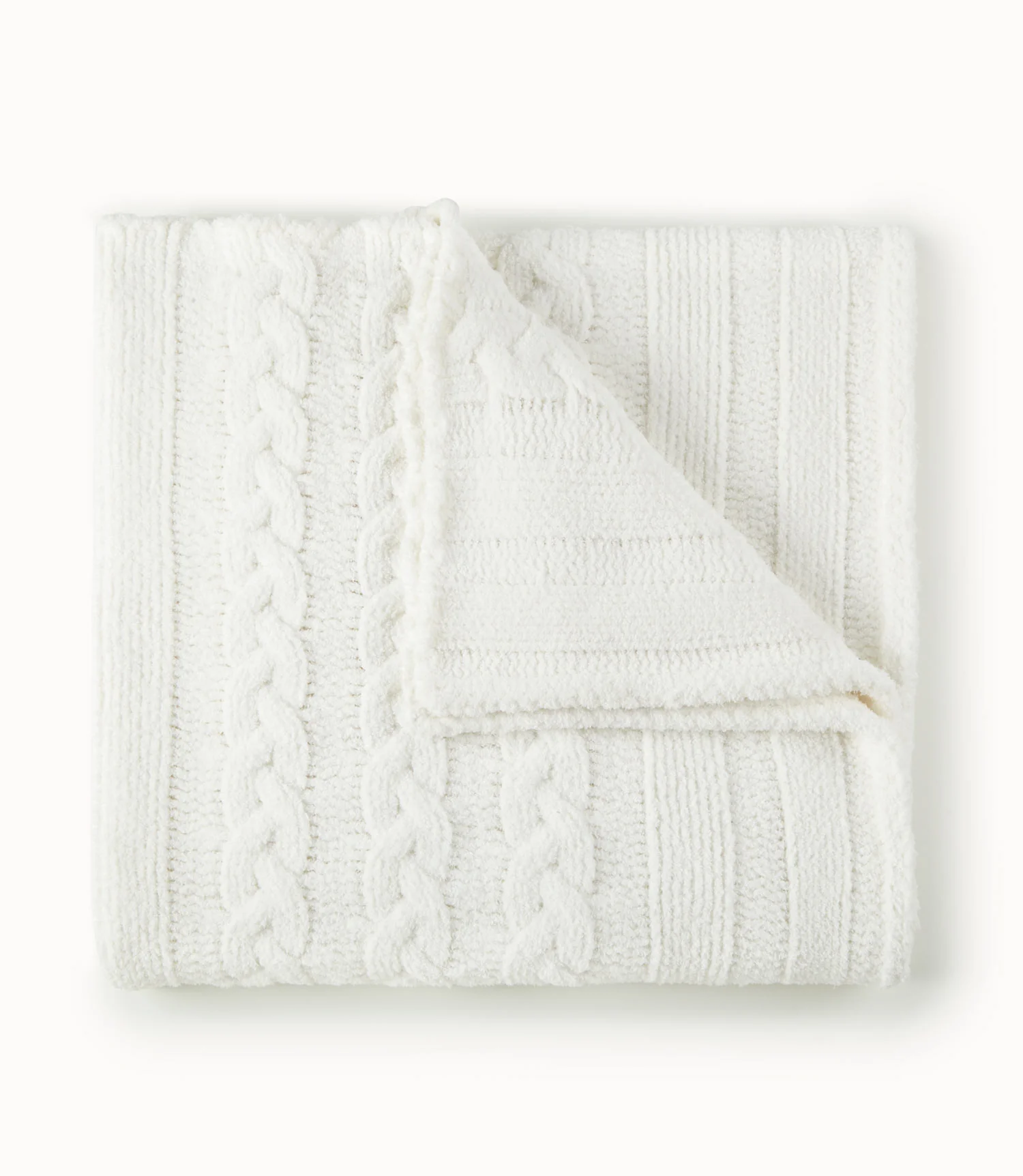 Cozy Knit Throw Blanket