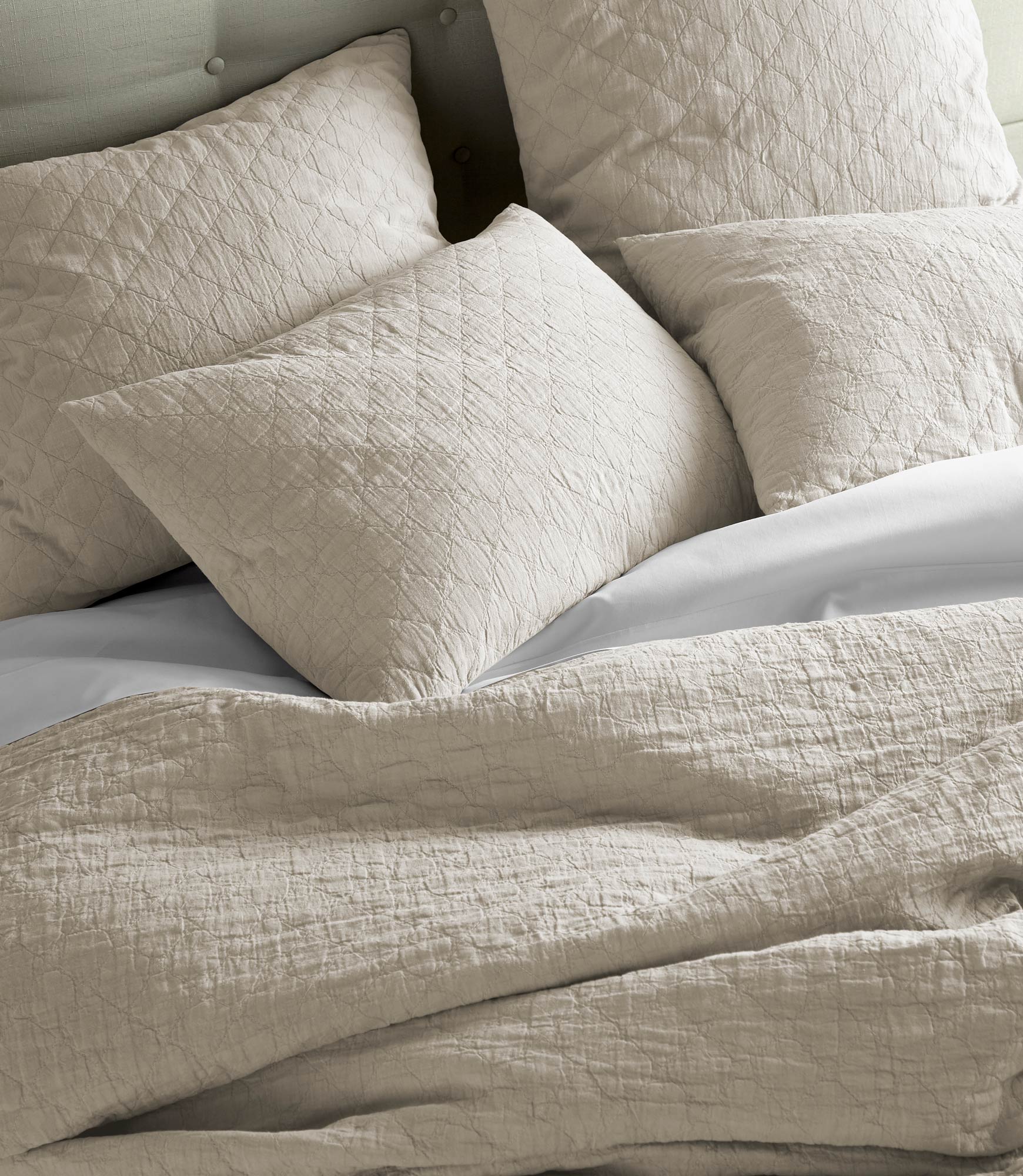 Heritage Stonewashed Linen Sham - Image 4