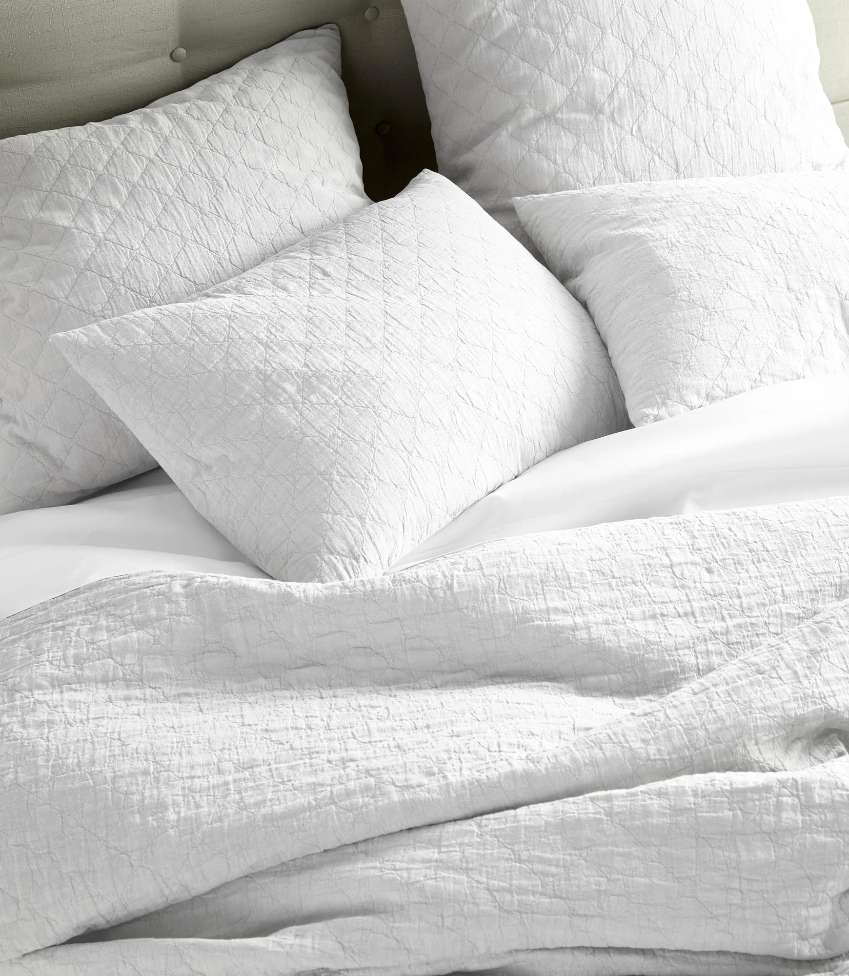 Heritage Stonewashed Linen Sham - Image 5