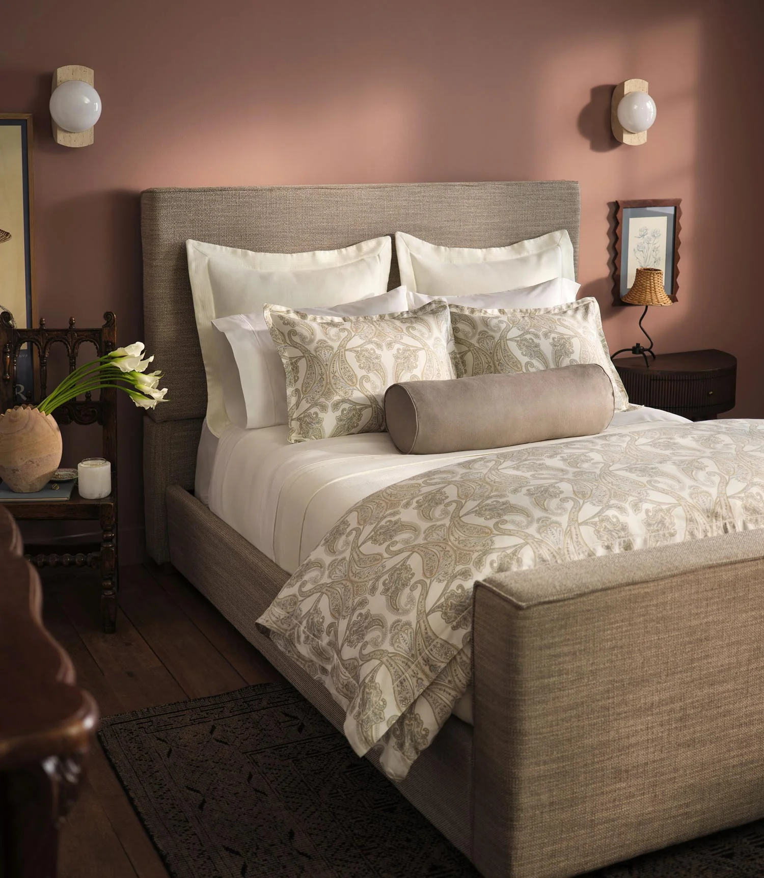 Paisley Pearl Classic Printed Duvet Set - Image 4