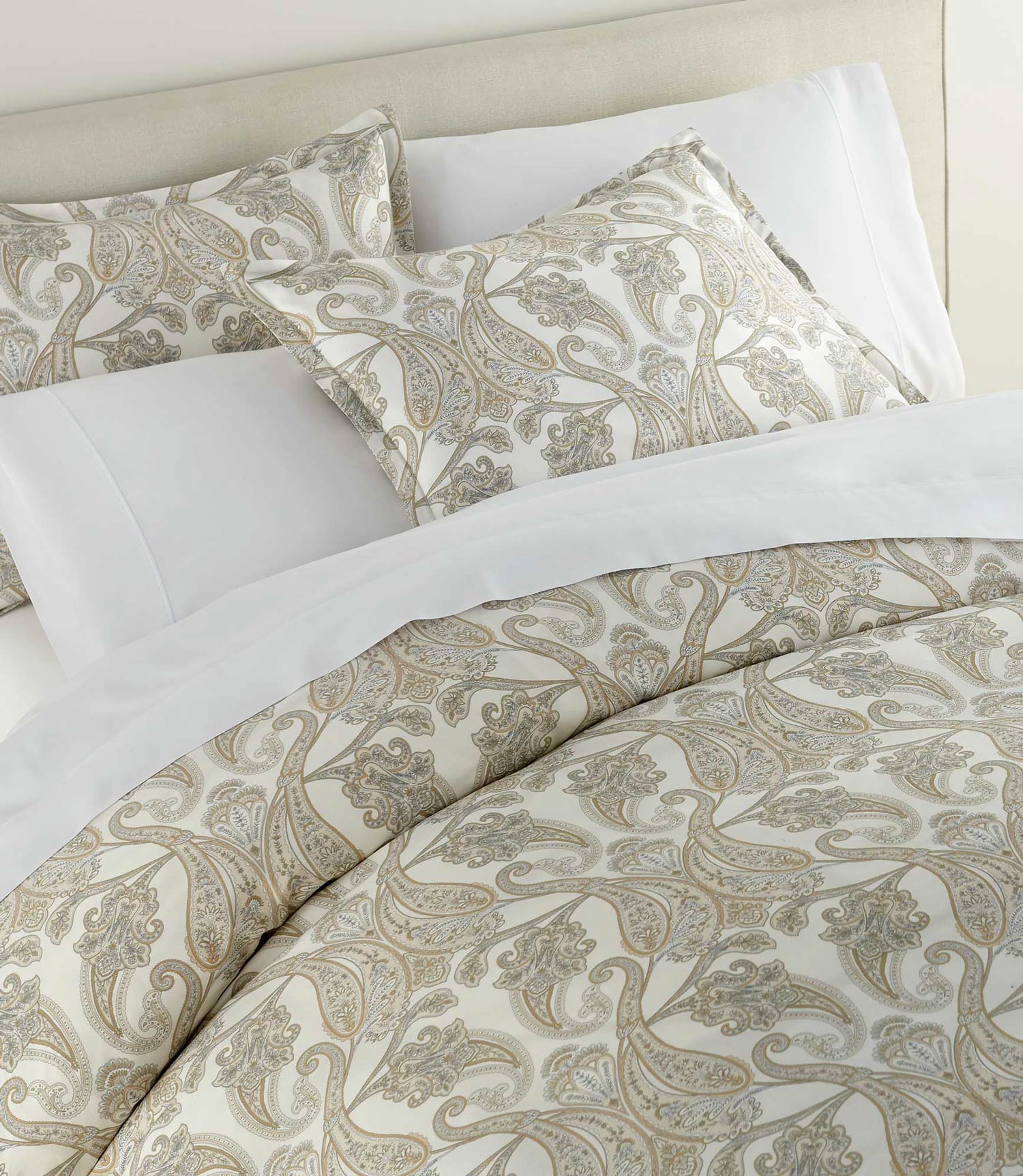 Paisley Pearl Classic Printed Duvet Set - Image 7