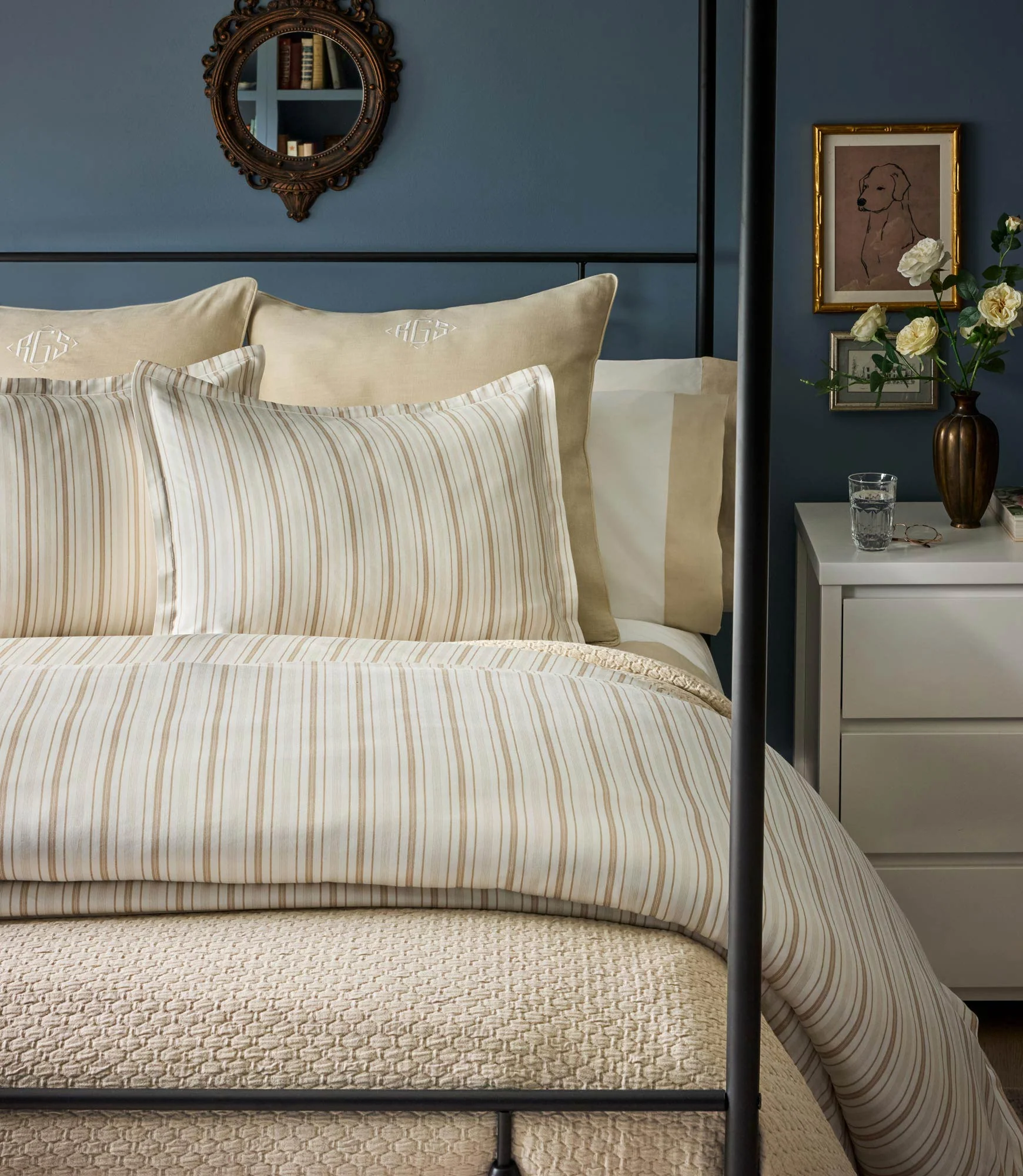 Shelby Stripe Classic Printed Duvet Set - Image 3
